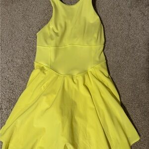 Lululemon Vibrant Yellow Sleeveless Dress